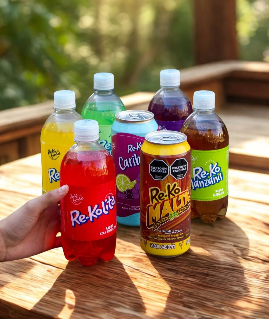 Gaseosas linea Re-ko